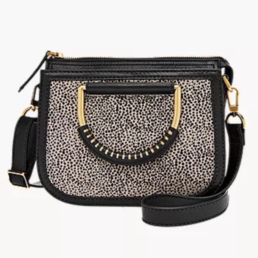 Fossil Ryder Mini Leather Satchel Purse